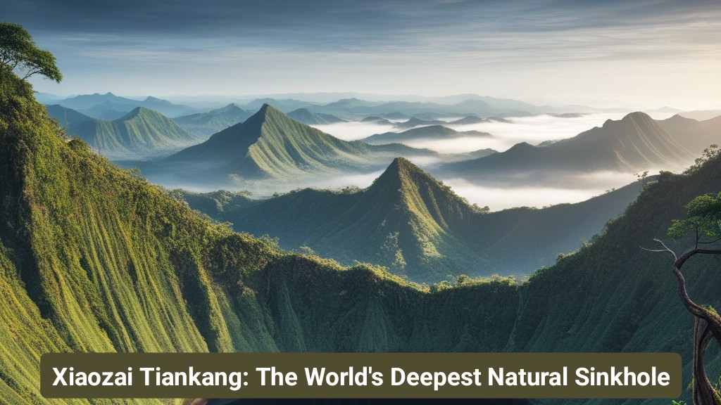 Xiaozai Tiankang: The World’s Deepest Natural Sinkhole