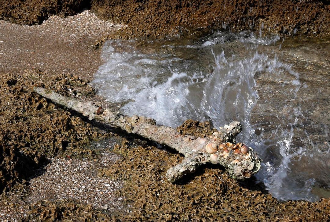 A 900-Year-Old Crusader Sword Discovered off the Coast of Carmel, Israel