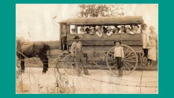 A Journey Through Time: The Horse-Drawn School Hack of 1915